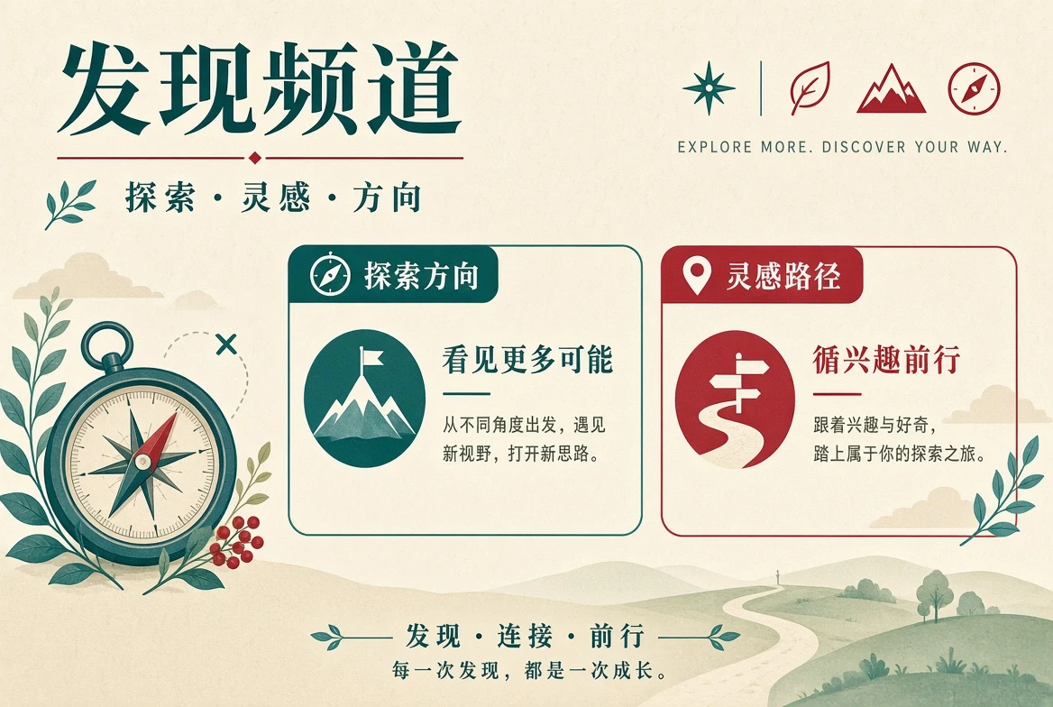 发现频道阅读路线